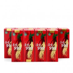 Combo 10 chai nước nhân sâm Ginseng 999 tặng mặt nạ collagen